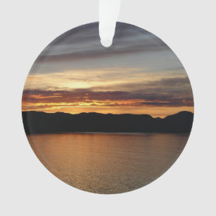 Alaskan Sunset II Schöne Alaska Fotografie Ornament