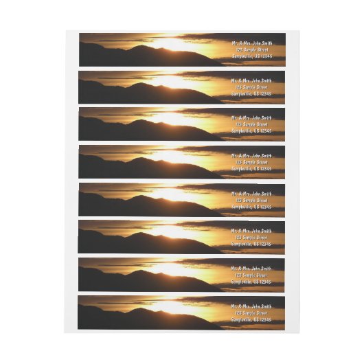 Alaskan Sunset III Schöne Alaska Fotografie (Bogen)