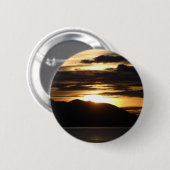 Alaskan Sunset III Schöne Alaska Fotografie Button (Vorne & Hinten)