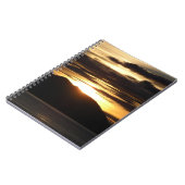 Alaskan Sunset III Schöne Alaska Fotografie Notizblock (Linke Seite)