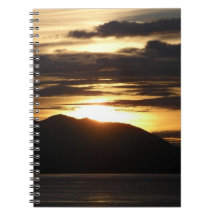 Alaskan Sunset III Schöne Alaska-Fotografie