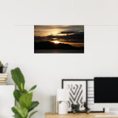 Alaskan Sunset III Schöne Alaska Fotografie Poster (Heimbüro)