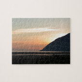 Alaskan Sunset über Turnagain Arm Puzzle (Horizontal)