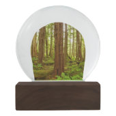 Alaskan Temperate Rainforest Schneekugel (Rückseite)