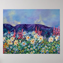 Alaskan Tisha's Garden Matte Poster