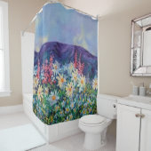 Alaskan Tisha's Garden Shower Curtain Duschvorhang (Beispiel)