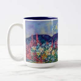 Alaskan Tisha's Garden Zweifarbige Tasse
