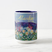 Alaskan Tisha's Garden Zweifarbige Tasse (Mittel)