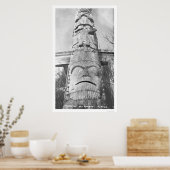 Alaskan Totem Pole 1912 Poster (Küche)