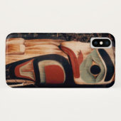 Alaskan Totem Pole Foto für das iPhone X Case-Mate iPhone Hülle (Rückseite (Horizontal))