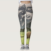 Alaskan Ufer, Grizzlybär Leggings (Vorderseite)