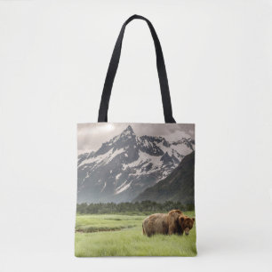 Alaskan Ufer, Grizzlybär Tasche