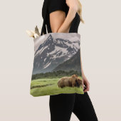 Alaskan Ufer, Grizzlybär Tasche (Von Nahem)