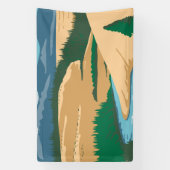 Alaskan Valley Banner (Vertikal)