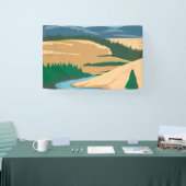 Alaskan Valley Banner (Messe)