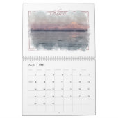 Alaskan Watercolor 12 Monate Kalender (Mär 2026)