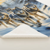 Alaskan Wild Wolf Pack Sherpadecke (3/4)