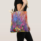 Alaskan Wildblumen Tote Bag Tasche (Von Nahem)