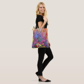 Alaskan Wildblumen Tote Bag Tasche (Am Model)