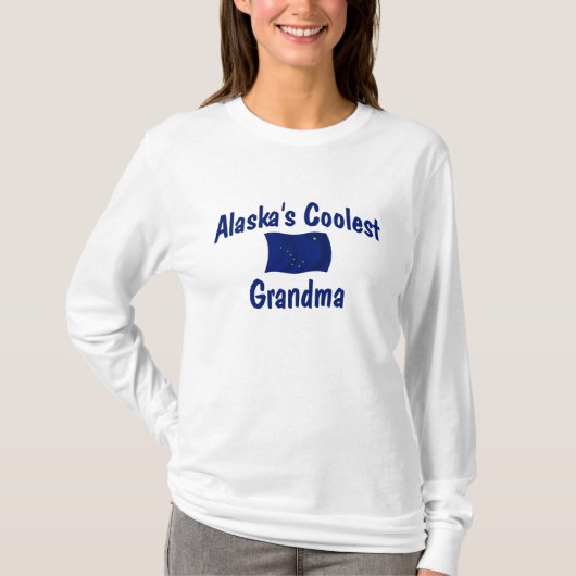 Alaskas coolste Großmutter T-Shirt (Vorderseite)