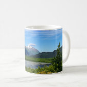 Alaska's Exit Glacier Valley Coffee Tasse (VorderseiteRechts)