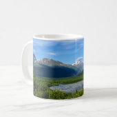 Alaska's Exit Glacier Valley Coffee Tasse (Vorderseite Links)