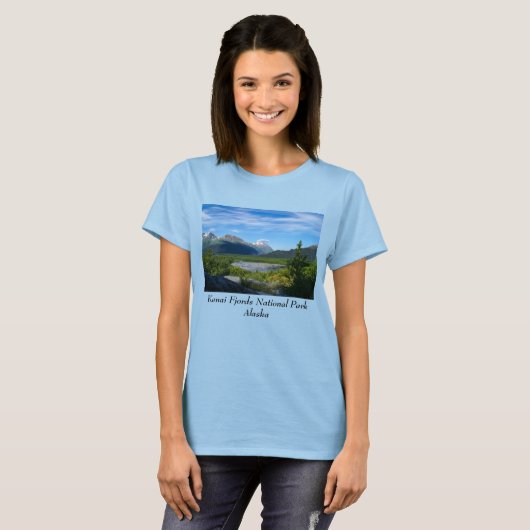 Alaska's Exit Glacier Valley T - Shirt (Vorne ganz)