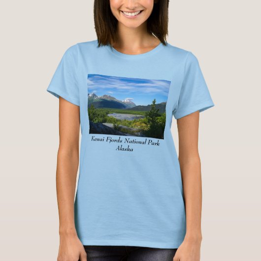 Alaska's Exit Glacier Valley T - Shirt (Vorderseite)