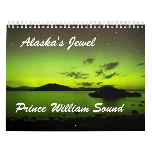 Alaskas Juwel-Prinz William Sound Kalender (Titelbild)
