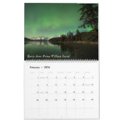Alaskas magischer Prinz William Sound Calendar Kalender (Feb 2026)