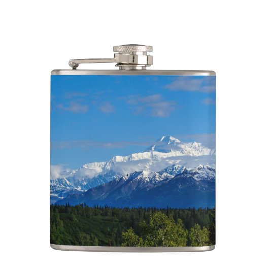 Alaska's Mt. McKinley Flachmann (Vorderseite)