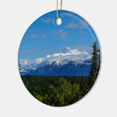 Alaska's Mt. McKinley Keramikornament (Links)