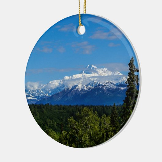 Alaska's Mt. McKinley Keramikornament (Links)
