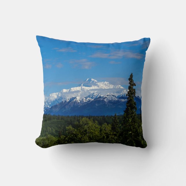 Alaska's Mt. McKinley Kissen (Vorderseite)