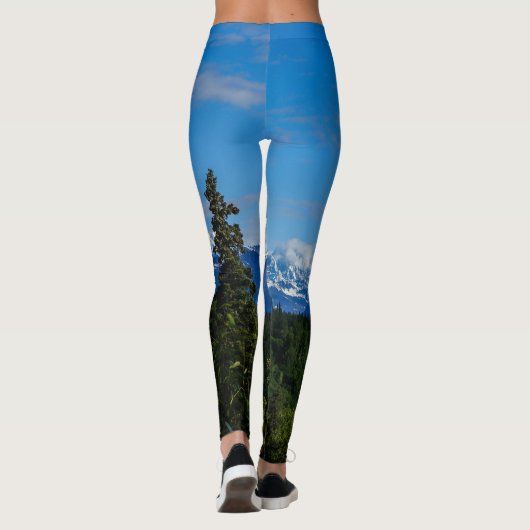 Alaska's Mt McKinley Leggings (Rückseite)