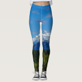 Alaska's Mt McKinley Leggings (Vorderseite)