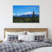 Alaska's Mt. McKinley Leinwanddruck (Insitu (Schlafzimmer))