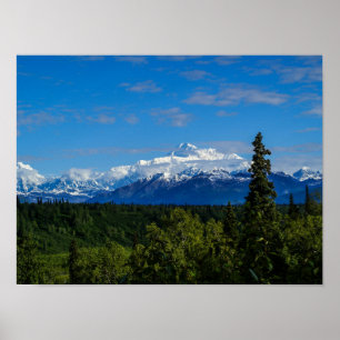 Alaska's Mt. McKinley Poster