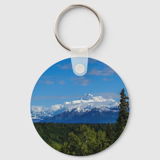 Alaska's Mt. McKinley Schlüsselanhänger (Vorderseite)