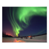 Alaskas Nordlicht Nacht Fotodruck (Vorne)
