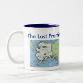 Alaskasymbole u. -karte zweifarbige tasse (Links)