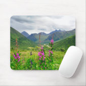 Alaskatal Wildblumen Mousepad (Mit Mouse)
