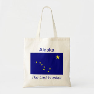 Alaskische Flaggen-Tasche Tragetasche