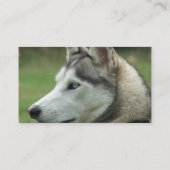 Alaskische heisere Visitenkarte (Rückseite)