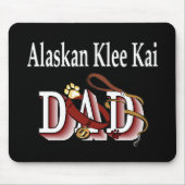 Alaskische Klee Kai Geschenke Mousepad (Vorne)