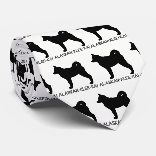 Alaskische Klee Kai Krawatte (Gerollt)