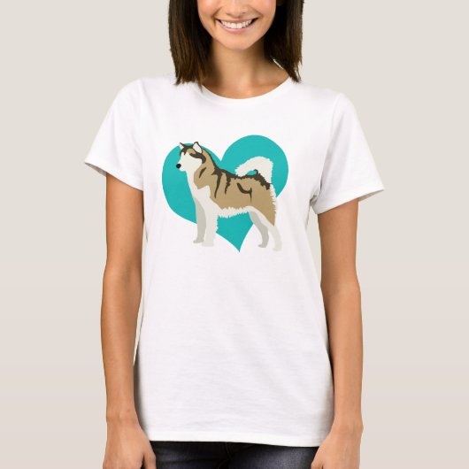 Alaskische Liebe T-Shirt (Vorderseite)