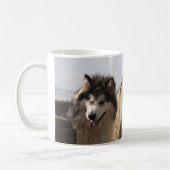 Alaskische Malamutes Kaffeetasse (Links)