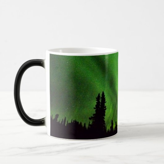 Alaskische Nordlichter, die Tasse verwandeln (Links)