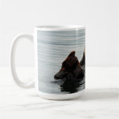 Alaskische Seeotter-Kaffee-Tasse Kaffeetasse (Links)